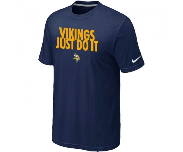 NFL Minnesota Vikings Just Do It D.Blue T-Shirt