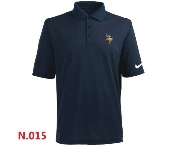 Nike Minnesota Vikings 2014 Players Performance Polo -Dark blue