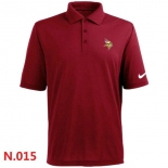 Nike Minnesota Vikings 2014 Players Performance Polo -Red