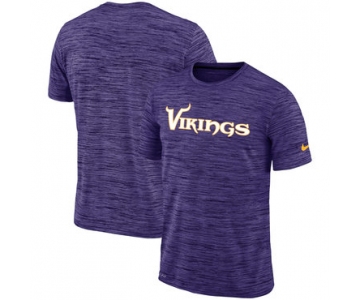 Nike Minnesota Vikings Purple Velocity Performance T-Shirt