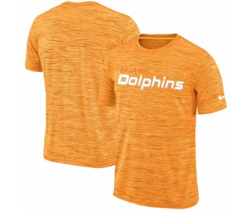 Men's Miami Dolphins Nike Orange Velocity Performance T-Shirt