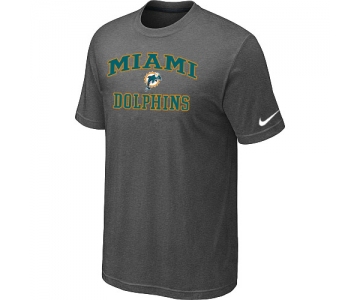Miami Dolphins Heart & Soul Dark greyl T-Shirt