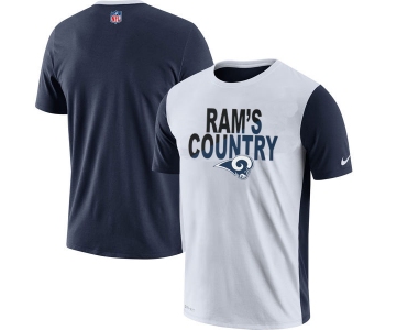 Los Angeles Rams Nike Performance T Shirt White