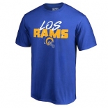 Men's Los Angeles Rams NFL Pro Line by Fanatics Branded Blue Hometown Collection Big & Tall T-Shirt