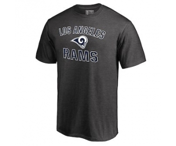 Men's Los Angeles Rams NFL Pro Line by Fanatics Branded Gray Victory Arch T-Shirt