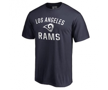 Men's Los Angeles Rams NFL Pro Line by Fanatics Branded Navy Big & Tall Victory Arch Logo T-Shirt