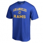 Men's Los Angeles Rams NFL Pro Line by Fanatics Branded Royal Vintage Victory Arch T-Shirt