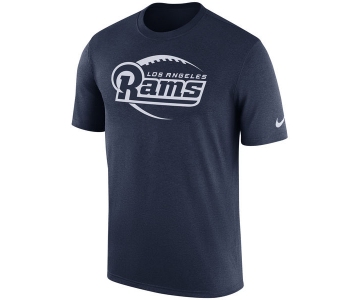 Men's Los Angeles Rams Nike Navy Legend Icon Performance T-Shirt