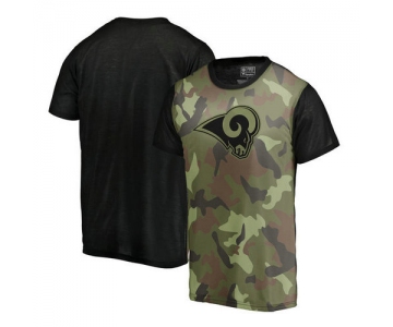 NFL Pro Line Los Angeles Rams Camo Blast Sublimated T-Shirt