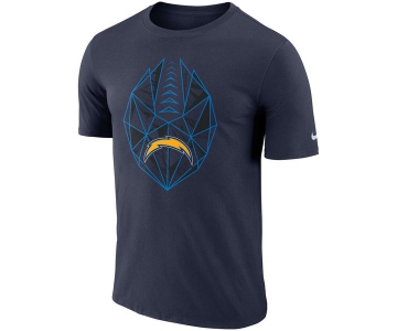 Men's Los Angeles Chargers Nike Navy Fan Gear Icon Performance T-Shirt