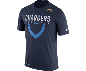 Men's Los Angeles Chargers Nike Navy Legend Icon Dri-FIT T-Shirt