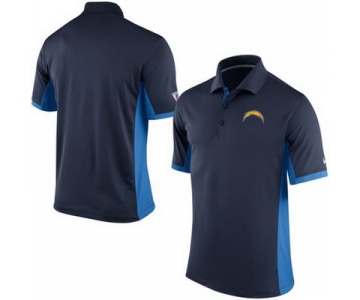 Men's Los Angeles Chargers Nike Navy Team Issue Performance Polo