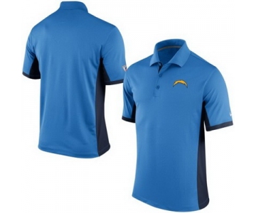 Men's Los Angeles Chargers Nike Powder Blue Team Issue Performance Polo