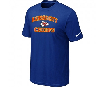 Kansas City Chiefs Heart & Soul Blue T-Shirt