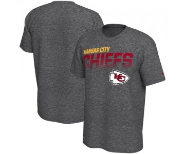 Kansas City Chiefs Nike Sideline Line of Scrimmage Legend Performance T Shirt Gray