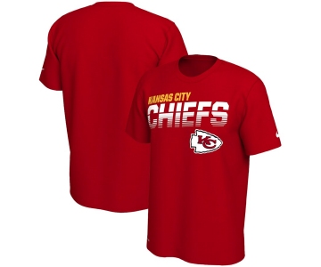 Kansas City Chiefs Nike Sideline Line of Scrimmage Legend Performance T Shirt Red