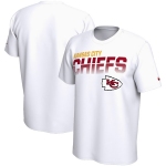 Kansas City Chiefs Nike Sideline Line of Scrimmage Legend Performance T Shirt White