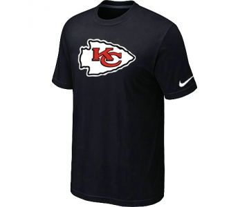 Kansas City Chiefs Sideline Legend Authentic Logo T-Shirt Black