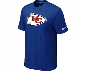 Kansas City Chiefs Sideline Legend Authentic Logo T-Shirt Blue