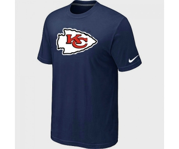 Kansas City Chiefs Sideline Legend Authentic Logo T-Shirt D.Blue