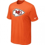 Kansas City Chiefs Sideline Legend Authentic Logo T-Shirt Orange