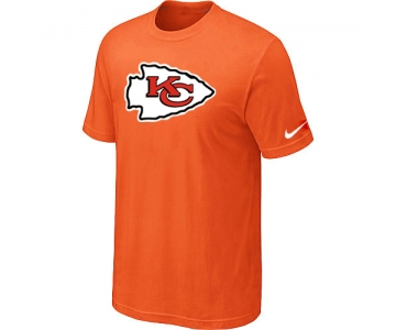 Kansas City Chiefs Sideline Legend Authentic Logo T-Shirt Orange