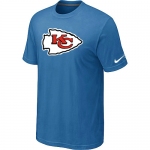 Kansas City Chiefs Sideline Legend Authentic Logo T-Shirt light Blue