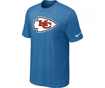 Kansas City Chiefs Sideline Legend Authentic Logo T-Shirt light Blue