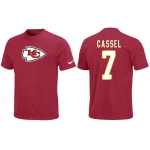 Nike Kansas City Chiefs 7 CASSEL Name & Number T-Shirt Red