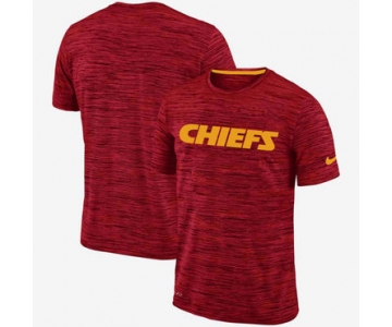 Nike Kansas City Chiefs Red Velocity Performance T-Shirt