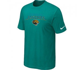 Jacksonville Jaguars Heart & Soul Green T-Shirt