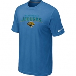 Jacksonville Jaguars Heart & Soul light Blue T-Shirt