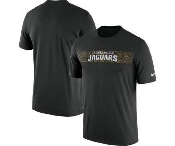 Jacksonville Jaguars Nike Black Sideline Seismic Legend T-Shirt