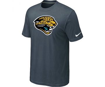 Jacksonville Jaguars Sideline Legend Authentic Logo T-Shirt Grey