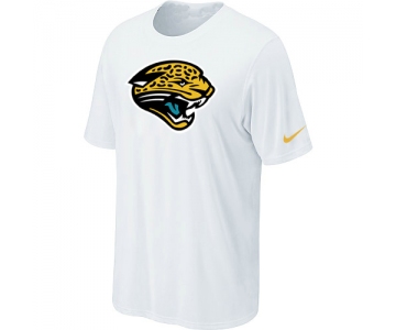 Jacksonville Jaguars Sideline Legend Authentic Logo T-Shirt White