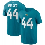 Men's Jacksonville Jaguars #44 Travon Walker 2022 Teal NFL Draft First Round Pick Player Name & Number T-Shirt