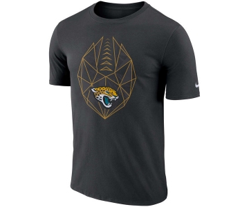 Men's Jacksonville Jaguars Nike Black Fan Gear Icon Performance T-Shirt