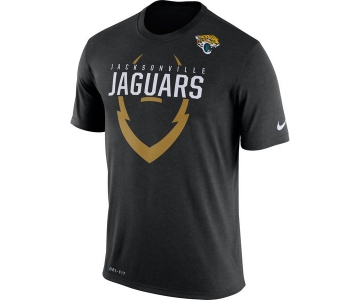 Men's Jacksonville Jaguars Nike Black Legend Icon Dri-FIT T-Shirt