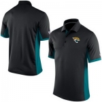 Men's Jacksonville Jaguars Nike Black Team Issue Performance Polo