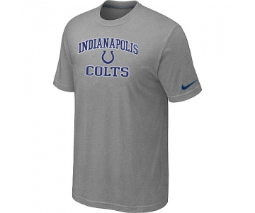 Indianapolis Colts Heart & Soul Light grey T-Shirt