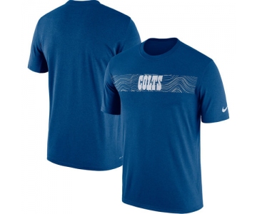 Indianapolis Colts Nike Royal Sideline Seismic Legend T-Shirt