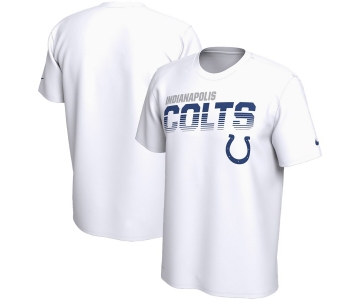 Indianapolis Colts Nike Sideline Line of Scrimmage Legend Performance T Shirt White