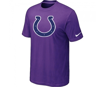 Indianapolis Colts Sideline Legend Authentic Logo T-Shirt Purple