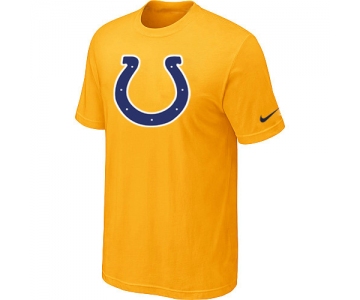 Indianapolis Colts Sideline Legend Authentic Logo T-Shirt Yellow