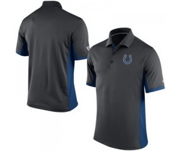 Men's Indianapolis Colts Nike Charcoal Team Issue Performance Polo