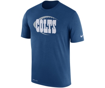 Men's Indianapolis Colts Nike Royal Legend Icon Logo Performance T-Shirt