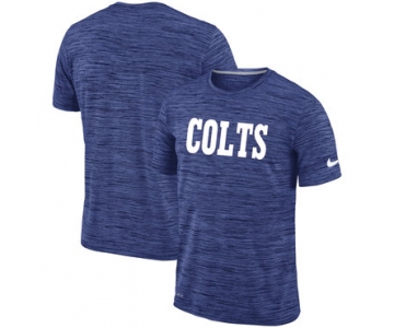 Men's Indianapolis Colts Nike Royal Velocity Performance T-Shirt