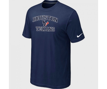 Houston Texans Heart & Soul D.Blue T-Shirt