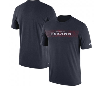 Houston Texans Nike Navy Sideline Seismic Legend T-Shirt