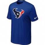 Houston Texans Sideline Legend Authentic Logo T-Shirt Blue